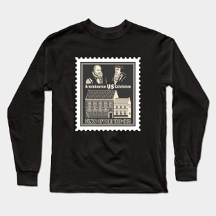 Reformed christian art. Dort synod of 1618. Arminians vs. Calvinists. Long Sleeve T-Shirt